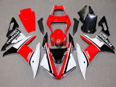 Buy 2002-2003 Yamaha YZF 1000 R1 Motorcycle Fairings - White Red Black Yamalube Petronas Canada