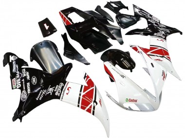 Buy 2002-2003 Yamaha YZF 1000 R1 Motorcycle Fairings - White Red Black Castrol Canada
