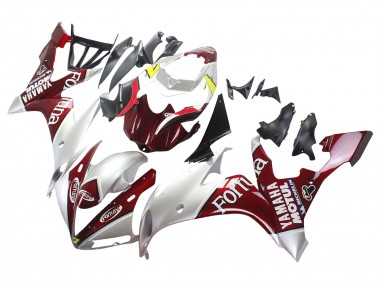 Buy 2004-2006 Yamaha YZF 1000 R1 Motorcycle Fairings - Silver Red Fortuna Motul Canada