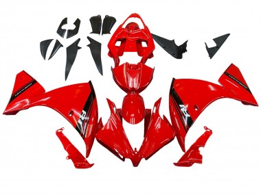 Buy 2012-2014 Yamaha YZF 1000 R1 Motorcycle Fairing - Red Glossy Black Canada