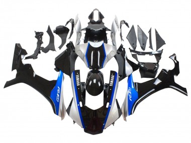 Buy 2015-2019 Yamaha YZF 1000 R1 Motorcycle Fairings - Silver Blue Glossy Black Canada