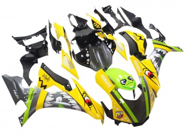 Buy 2015-2019 Yamaha YZF 1000 R1 Motorcycle Fairings - Yellow Green Shark Canada