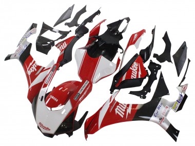 Buy 2015-2019 Yamaha YZF 1000 R1 Motorcycle Fairing - White Red Black Milwaukee Canada