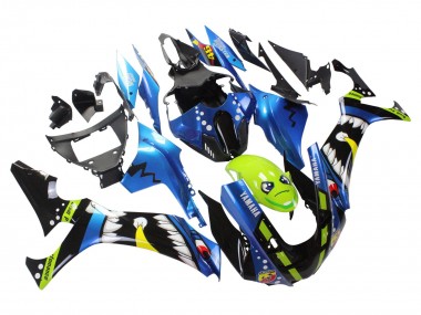 Buy 2020-2025 Yamaha YZF 1000 R1 Motorcycle Fairings - Blue Green Black Shark Canada