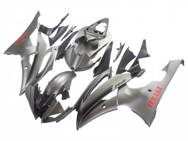 Buy 2008-2016 Yamaha YZF 600 R6 Motorcycle Fairings - Matte Grey Red Decals Canada