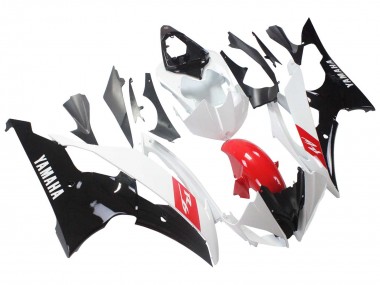 Buy 2008-2016 Yamaha YZF 600 R6 Motorcycle Fairings - White Red Glossy Black Canada