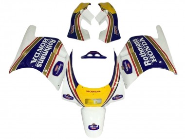 Buy 1988-1989 Honda NSR250R Motorcycle Fairings - White Yellow Blue Rothmans Canada