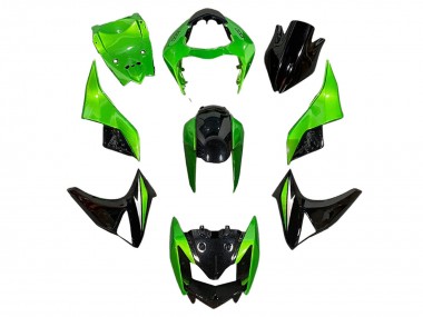 Buy 2003-2006 Kawasaki Z1000 Motorcycle Fairings - Green Glossy Black Canada