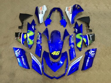 Buy 2010-2013 Kawasaki Z1000 Motorcycle Fairings - White Blue Yellow Monster Canada