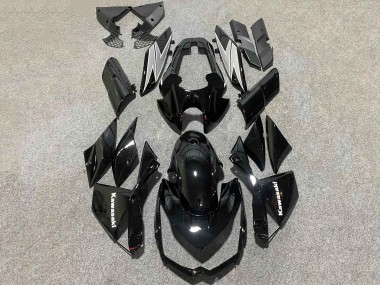 Buy 2010-2013 Kawasaki Z1000 Motorcycle Fairings - Glossy Black White Canada