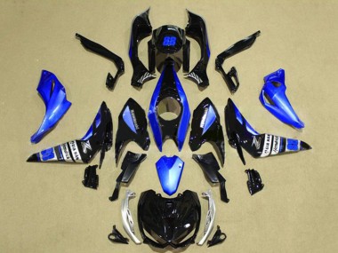 Buy 2014-2019 Kawasaki Z1000 Motorcycle Fairing - Blue Glossy Black Canada