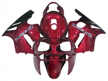 Buy 2002-2006 Kawasaki ZX12R Motorcycle Fairings - Candy Red Black Canada