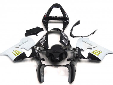 Buy 2002-2003 Kawasaki ZX9R Motorcycle Fairings - White Glossy Black Yellow Monster Canada