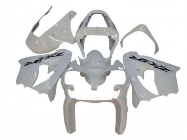 Buy 2002-2003 Kawasaki ZX9R Motorcycle Fairings - White Black Decal Canada
