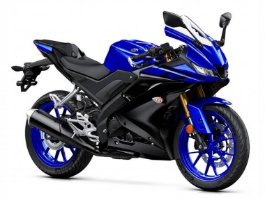 Buy 2019-2024 Yamaha YZF R125 Motorcycle Fairings - Blue Matte Black Canada