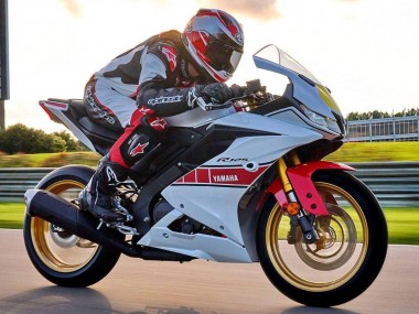 Buy 2019-2024 Yamaha YZF R125 Motorcycle Fairings - White Red Yellow Canada