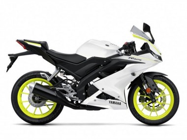 Buy 2019-2024 Yamaha YZF R125 Motorcycle Fairings - White Yellow Canada