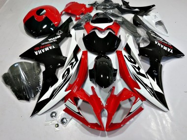Buy 2008-2016 Yamaha YZF 600 R6 Motorcycle Fairings - White Red Glossy Black Motul Michelin Canada