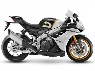 Buy 2021-2024 Aprilia RSV4 1100 Motorcycle Fairings - Matte White Black Gold Canada