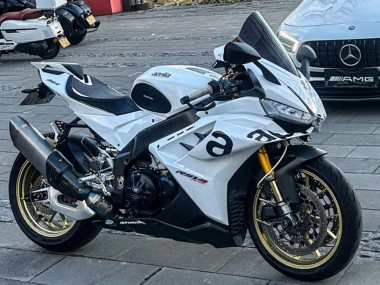 Buy 2021-2024 Aprilia RSV4 1100 Motorcycle Fairings - White Black Canada