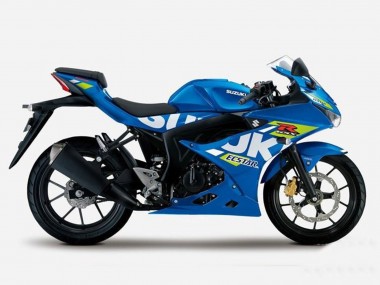 Buy 2017-2025 Suzuki GSXR125 Motorcycle Fairings - Blue Yellow Ecstar Canada