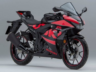 Buy 2017-2025 Suzuki GSXR125 Motorcycle Fairings - Black Red Canada