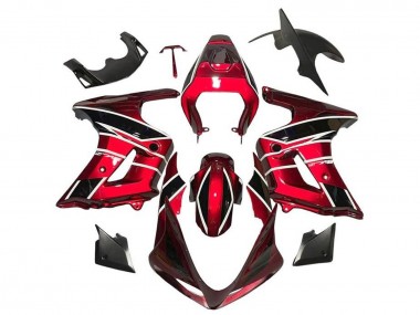 Buy 2003-2013 Suzuki SV650 Motorcycle Fairings - Red Black White Stripe Canada