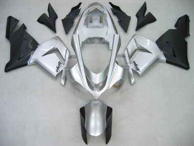 Buy 2004-2005 Kawasaki ZX10R Motorcycle Fairings - Glossy Silver Matte Black Canada
