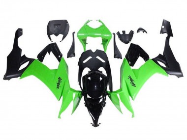 Buy 2008-2010 Kawasaki ZX10R Motorcycle Fairings - Green Black Canada