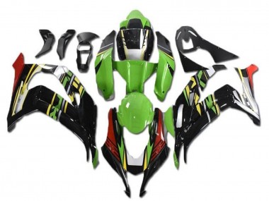 Buy 2016-2020 Kawasaki ZX10R Motorcycle Fairings - Green Red Yellow Black Canada