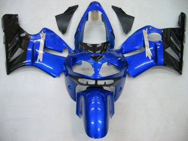 Buy 2002-2006 Kawasaki ZX12R Motorcycle Fairings - Blue Glossy Black Canada