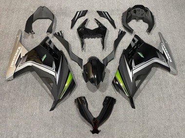 Buy 2013-2024 Kawasaki EX300 Motorcycle Fairings - Glossy Black Matte Black Silver Green Canada