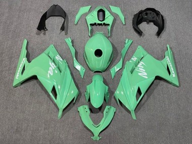 Buy 2013-2024 Kawasaki EX300 Motorcycle Fairings - Light Green White Canada