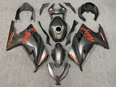 Buy 2013-2024 Kawasaki EX300 Motorcycle Fairings - Matte Black Red Canada