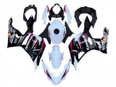 Buy 2018-2024 Kawasaki Ninja 400 Motorcycle Fairings - White Pink Black Canada