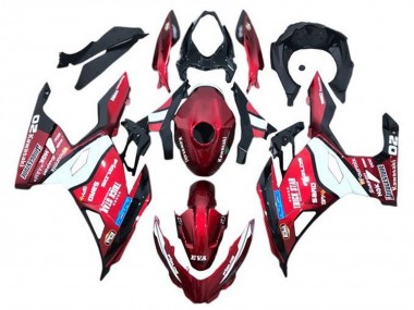 Buy 2018-2024 Kawasaki Ninja 400 Motorcycle Fairings - Red Blue White Trick Star Bridgestone Canada