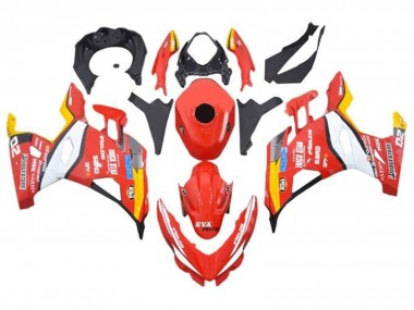 Buy 2018-2024 Kawasaki Ninja 400 Motorcycle Fairings - Red White Yellow Black Trick Star Bridgestone Canada