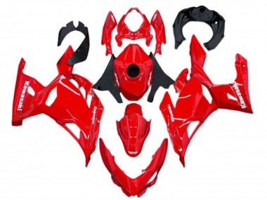 Buy 2018-2024 Kawasaki Ninja 400 Motorcycle Fairings - Red Canada