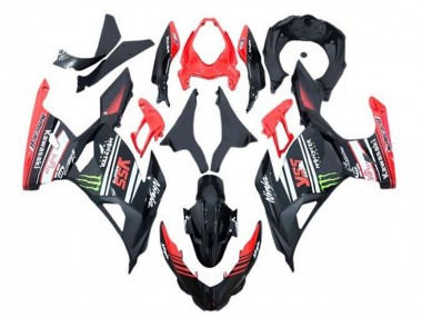 Buy 2018-2024 Kawasaki Ninja 400 Motorcycle Fairings - Red Black Green Monster Canada