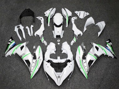 Buy 2017-2019 Kawasaki Ninja 650 EX650 Motorcycle Fairings - White Silver Green Blue Canada