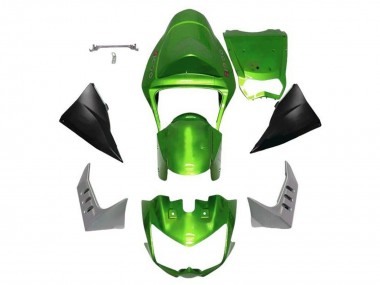 Buy 2003-2006 Kawasaki Z1000 Motorcycle Fairings - Green Matte Black Canada
