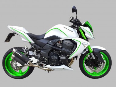 Buy 2007-2009 Kawasaki Z1000 Motorcycle Fairings - White Green Canada