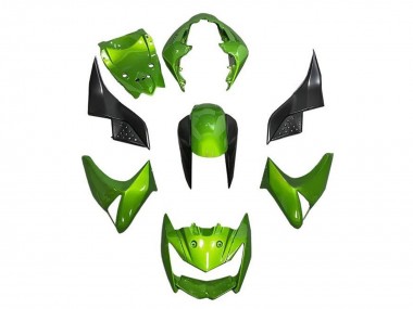 Buy 2007-2009 Kawasaki Z1000 Motorcycle Fairings - Green Black Canada