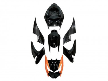 Buy 2007-2009 Kawasaki Z1000 Motorcycle Fairings - Glossy Black Orange Canada