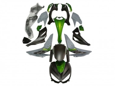 Buy 2014-2019 Kawasaki Z1000 Motorcycle Fairings - Green Grey Matte Black Canada