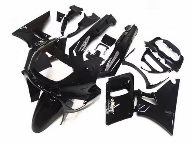 1993-2007 Kawasaki ZZR400 Motorcycle Fairings - Glossy Black Canada