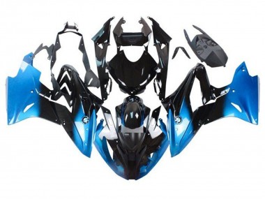 Buy 2017-2018 BMW S1000RR Motorcycle Fairings - Blue Glossy Black Fade Canada