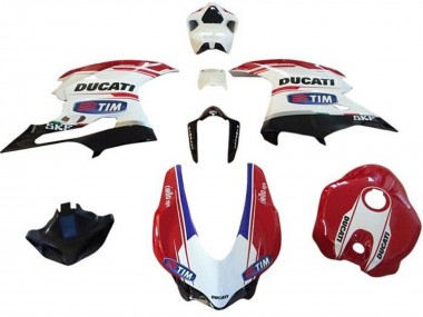 Buy 2015-2020 Ducati 959/1299 Motorcycle Fairings - White Red Blue Glossy Black Tim Canada
