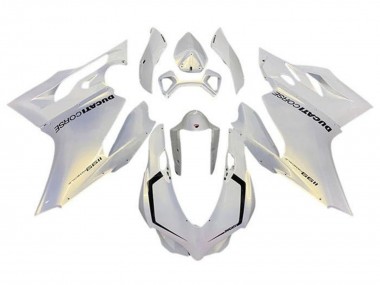 Buy 2011-2014 Ducati Panigale 1199 Motorcycle Fairings - Pearl White Corse Canada