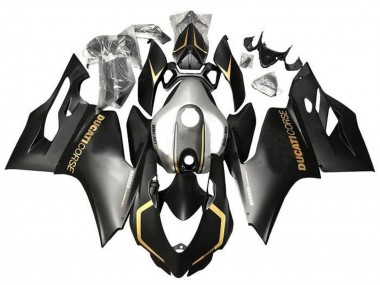 Buy 2011-2014 Ducati Panigale 899 Motorcycle Fairings - Matte Black Gold Silver Corse Canada